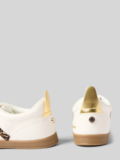 Steve Madden Ledersneaker mit Label-Applikation Modell 'DEGREE' Offwhite 2