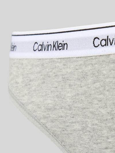 Calvin Klein Underwear String met logostitching, model 'Modern' Groen - 2