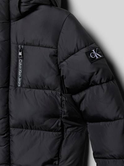 Calvin Klein Jeans Steppjacke mit Reißverschlusstasche Black 2