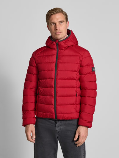 ECOALF Steppjacke mit Zweiwege-Reißverschluss Modell 'ASPENALF' Rot 4