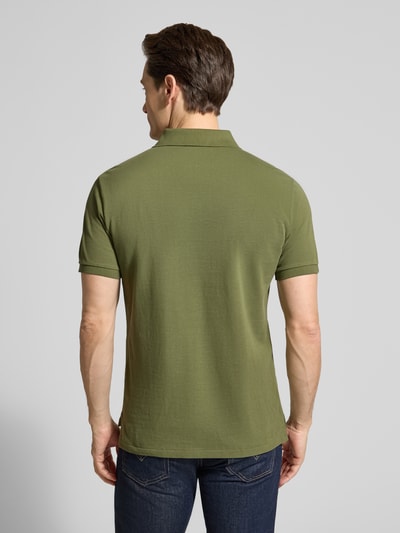 Polo Ralph Lauren Regular Fit Poloshirt aus reiner Baumwolle Oliv 5