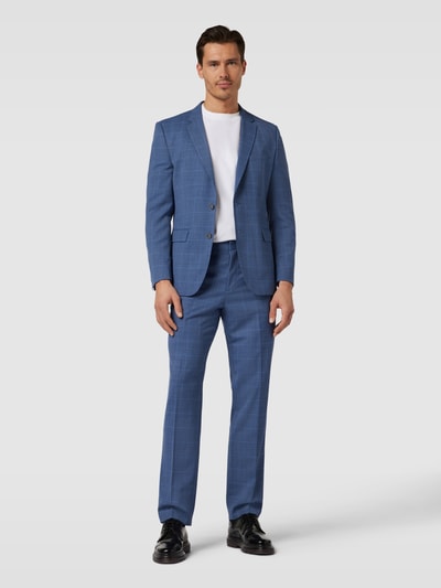 BOSS Pantalon met steekzakken, model 'Leon' Blauw - 1