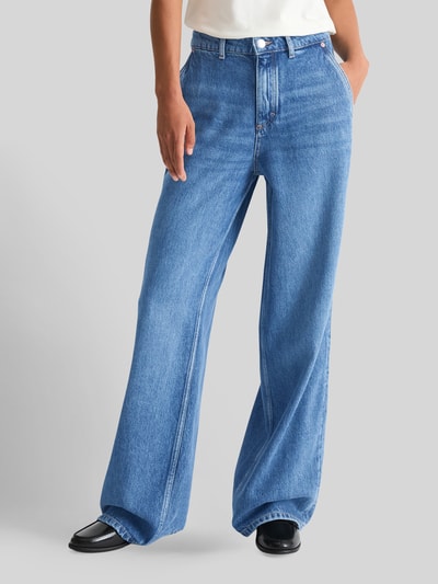 Marc O'Polo Wide Fit Jeans aus Lyocell-Baumwoll-Mix Hellblau 4