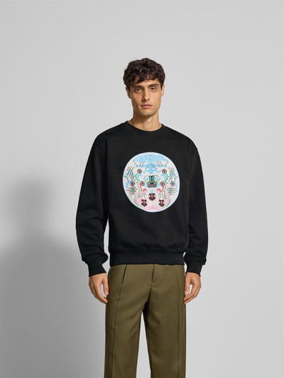 Kenzo Sweatshirt mit Label-Detail Black 4
