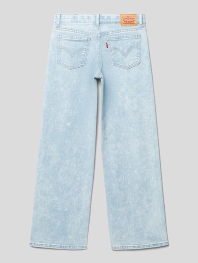 Levi’s® Kids Jeansy o luźnym kroju z detalami z logo Jasnoniebieski 3