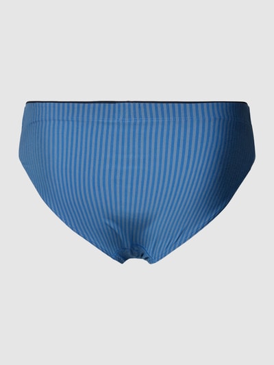 Schiesser Slip mit Streifenmuster Hellblau 3