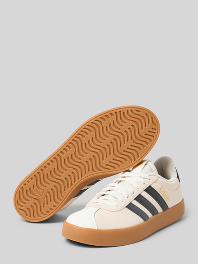 adidas Sportswear Sneakers van leermix met logostitching, model 'VL COURT 3.0' Offwhite - 4
