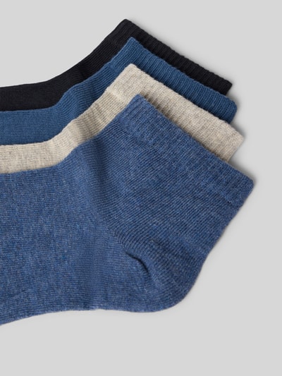 s.Oliver RED LABEL Socken aus Baumwoll-Mix im 4er-Pack Blau 2