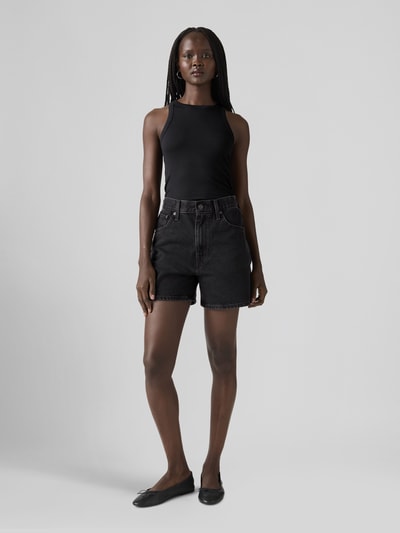 Levi's® Regular Fit Jeansshorts aus reiner Baumwolle Black 4