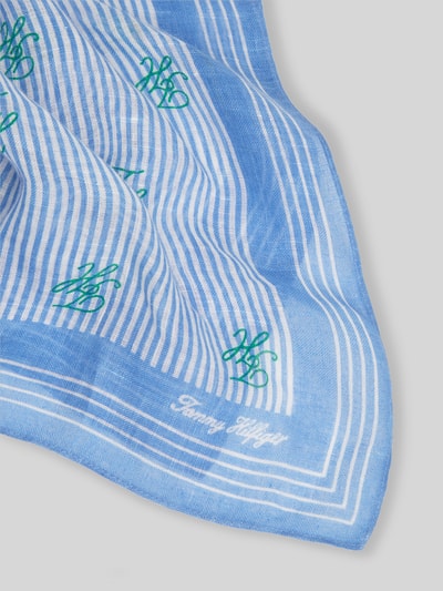 Tommy Hilfiger Tuch aus reinem Leinen Blau 3