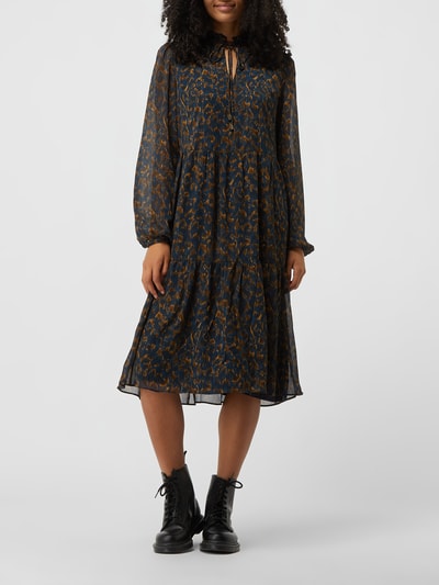 Jake*s Collection Midi-jurk van chiffon Lagune - 1