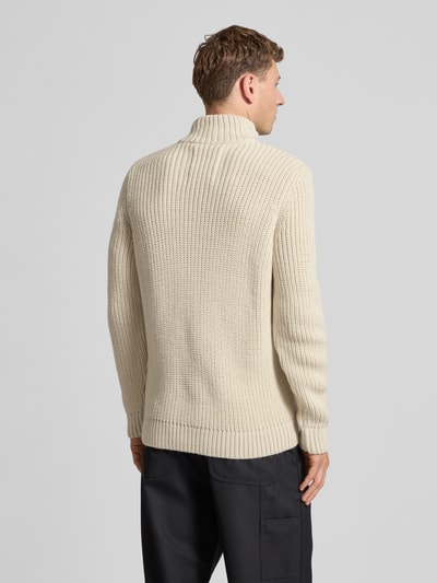Superdry Strickpullover mit gerippten Abschlüssen Offwhite 5