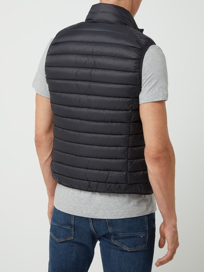 SAVE THE DUCK Lichte bodywarmer met ritszakken, model 'Giga' Zwart - 6