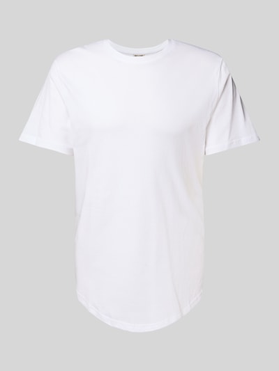 Only & Sons T-shirt z detalem z logo model ‘MATT’ Biały 2