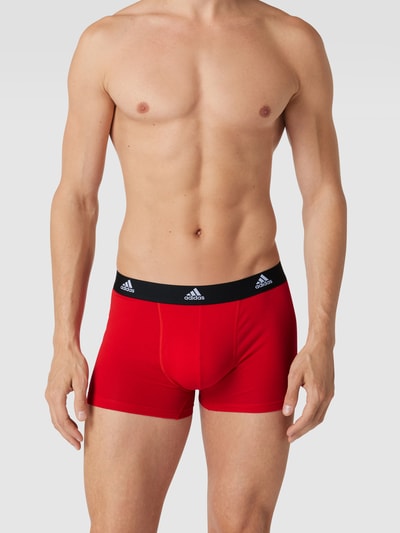 ADIDAS SPORTSWEAR Trunks mit Label-Details im 3er-Pack Rot 1