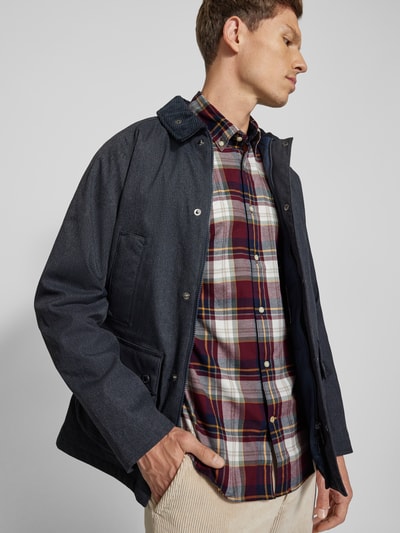 Barbour Tailored Fit Freizeithemd mit Button-Down-Kragen Rot 3