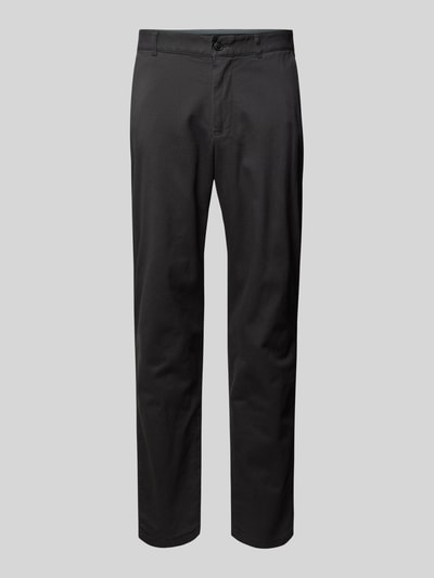 Christian Berg Men Regular fit broek met riemlussen Donkergrijs - 2