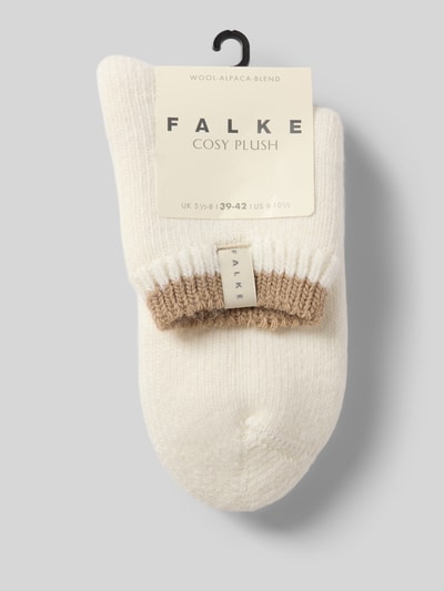 Falke Sokken met alpaca, model 'Cosy Plush' Offwhite - 3