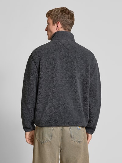 Tommy Jeans Kurtka o kroju relaxed fit z futerkiem Antracytowy 5