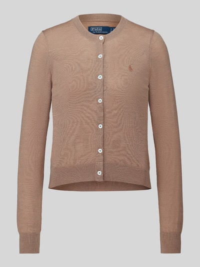 Polo Ralph Lauren Cardigan aus Wolle mit Logo-Stitching Camel 2