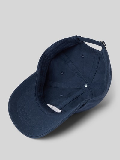 Produktfoto, Größenverstellbare Cap mit Label-Stitching von The North Face aus dunkelblauem Baumwoll-Mix mit verstärktem Schirm