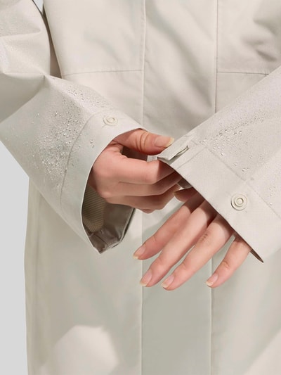 adidas Sportswear Loose fit regenjack met capuchonkraag Offwhite - 3