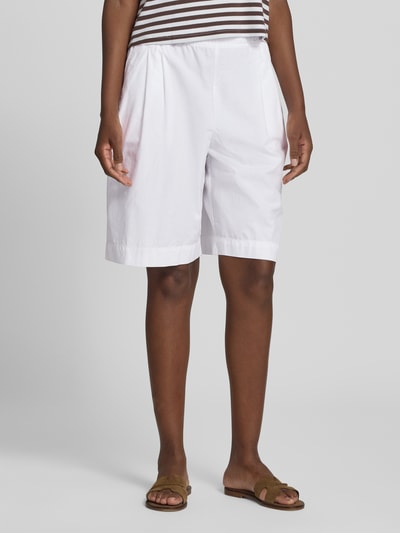 s.Oliver RED LABEL Relaxed Fit Bermuda aus reiner Baumwolle Weiss 4