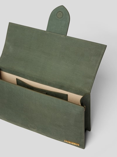 Jacquemus Handtasche mit Label-Applikation Olivgrün 6