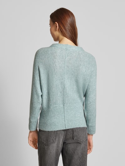 OPUS Gebreide pullover met siernaad, model 'Pahuma' Bleu - 5