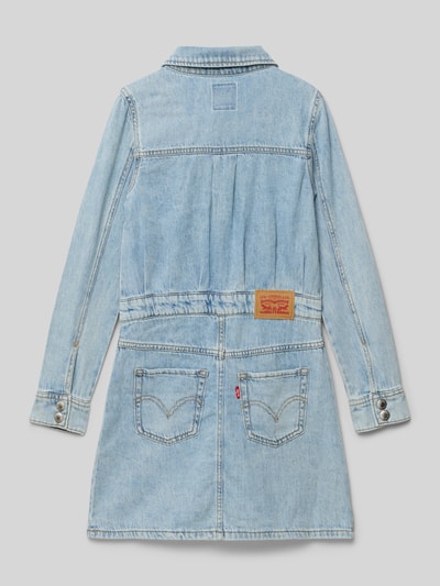 Levi’s® Kids Jeansjurk met borstzakken Lichtblauw - 3