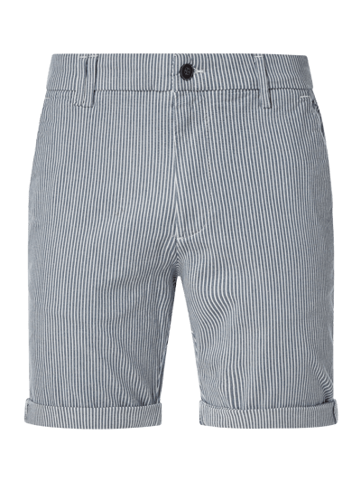 Jack & Jones Korte chino met stretch, model 'Milton' Lichtblauw - 1