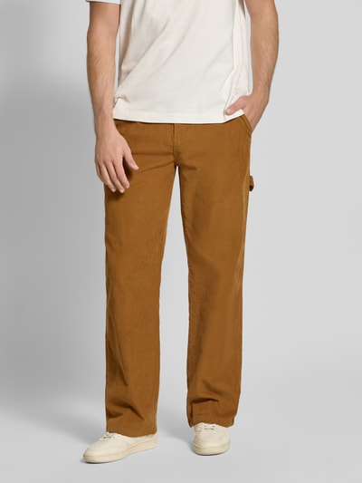 Dickies Cordhose mit Eingrifftaschen Modell 'CORDUROY CARPENTER' Cognac 4