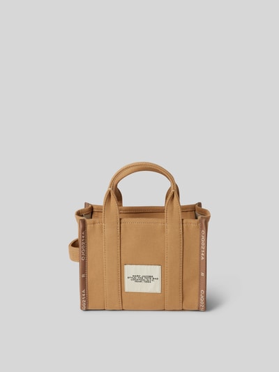 Marc Jacobs Tote Bag mit Label-Print Camel 5