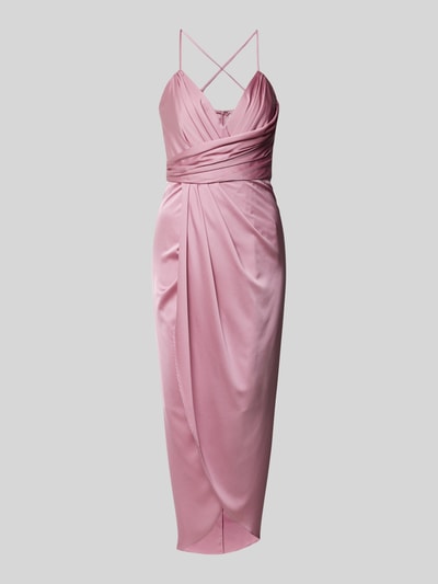 V by Vera Mont Abendkleid in Wickel-Optik Rosa 2