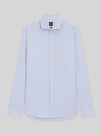 BOSS Regular Fit Businesshemd aus Baumwoll-Mix Bleu 2