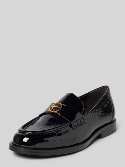 Tamaris Loafers in lakleer Zwart - 1