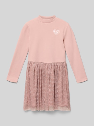 DANAMADE Sukienka w stylu 2 w 1 model ‘HILLA’ Brudnoróżowy 1