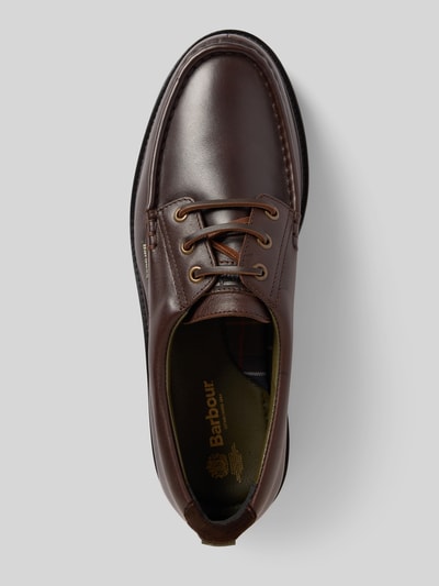 Barbour Schnürschuh aus Rindsnappa mit Profilsohle Dunkelbraun 3