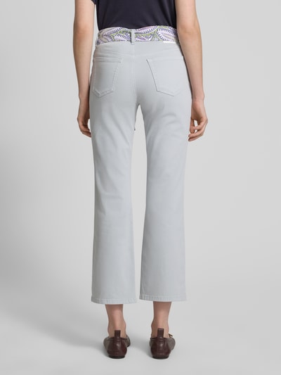 Marc Cain Hose mit Bindegürtel Hellblau 5
