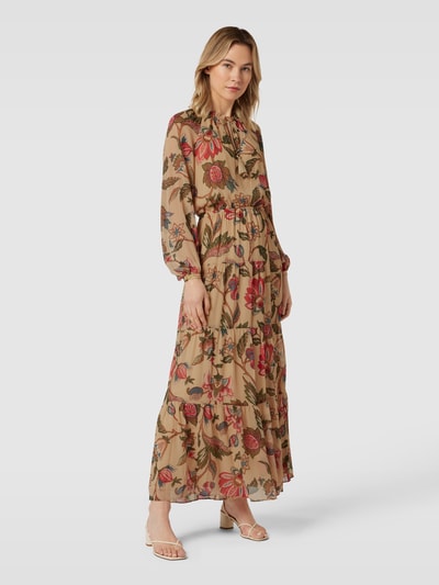 Lauren Ralph Lauren Maxi-jurk met all-over bloemenprint, model 'DEIRLEE' Ecru - 1