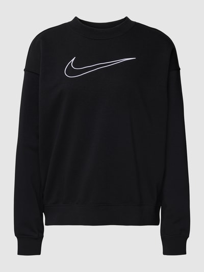 NIKE TRAINING Sweatshirt mit Label-Stitching Black 2