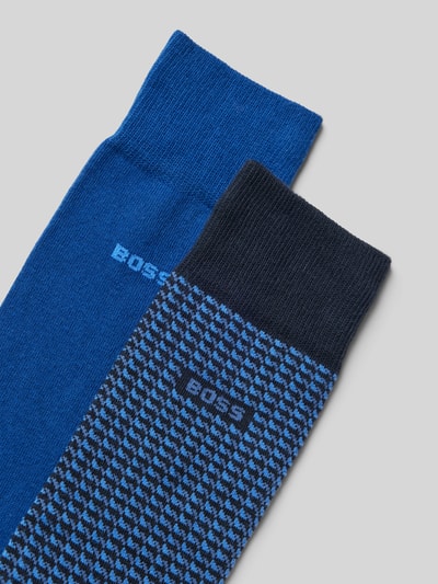 BOSS Socken mit Label-Detail im 2er-Pack Marine 2