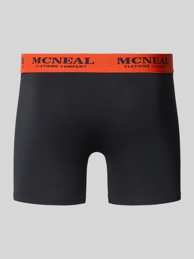 MCNEAL Boxershorts mit elastischem Logo-Bund im 3er-Pack Black 3