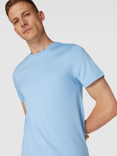 Christian Berg Men T-shirt van katoen met ronde hals Bleu - 3