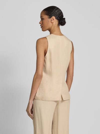 Someday Weste mit Knopfleiste Modell 'Noronja' Sand 5