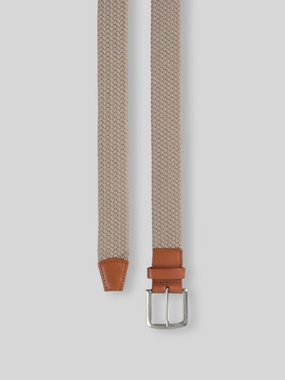Marc O'Polo Gürtel mit Flechtstruktur Beige 2