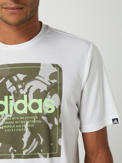 ADIDAS SPORTSWEAR T-shirt met logoprint Wit - 3