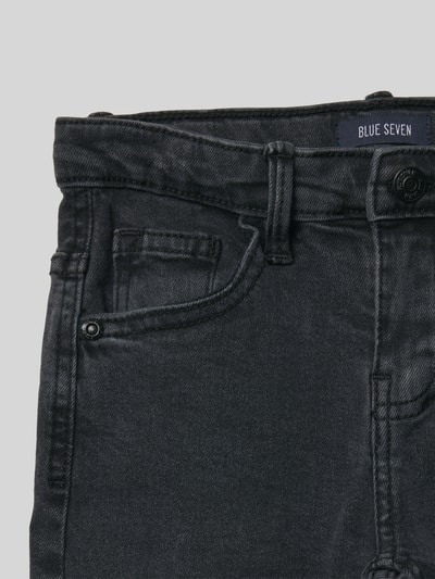 Blue Seven Slim Fit Jeans im 5-Pocket-Design Black 2