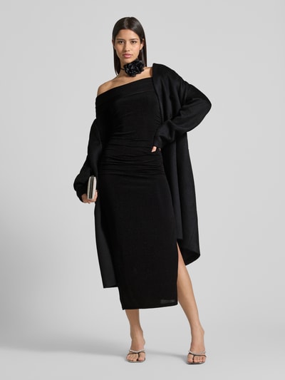 Jake*s Cocktail Midikleid im Off-Shoulder-Design Black 1
