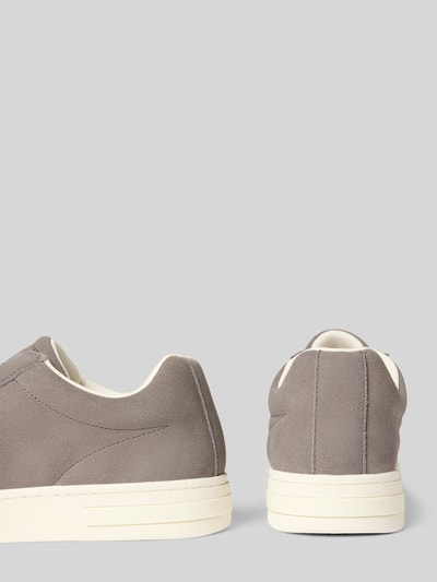 ARMANI EXCHANGE Sneakers van leer in comfortmodel, model 'LONDON COW SUEDE' Steengrijs - 2